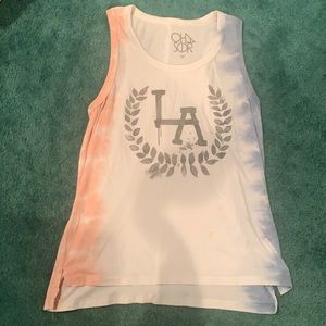 Medium LA tie dye Chaser tank